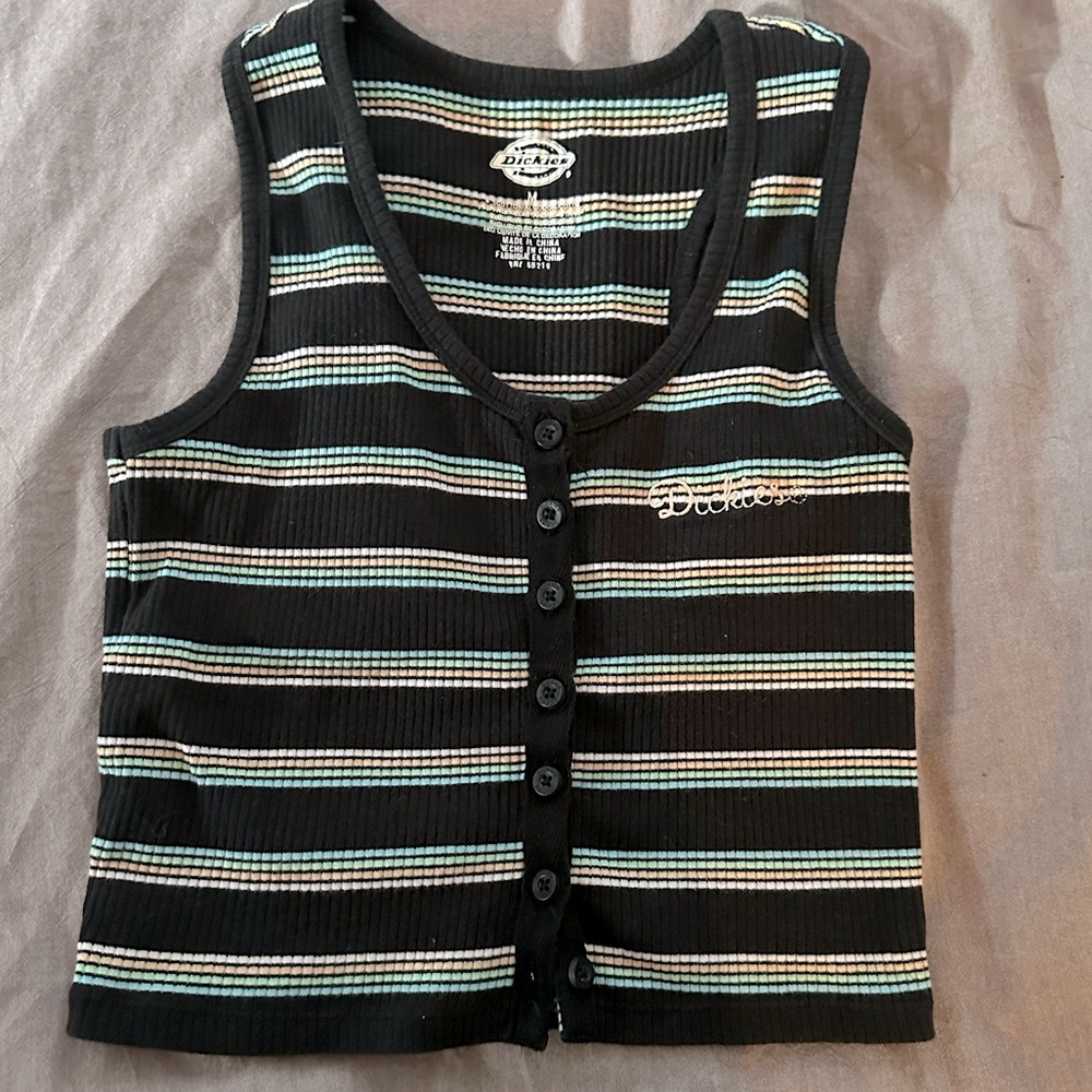 Dickies button down tank - Women’s M